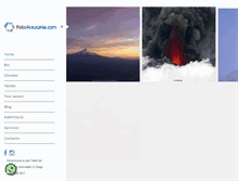 Tablet Screenshot of fotoaraucania.com